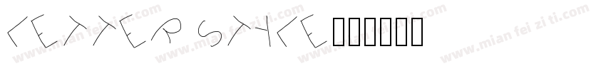 LETTER STYLE字体转换